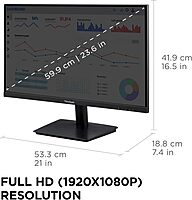 VIEWSONIC Full HD 1080p Frameless Eye Care Monitors