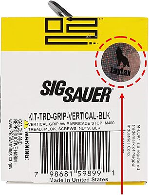 Sig Sauer Hunting Firearm Tread Front and Rear Sight Set, Adjustable Flip-Up Sights for Tread Pick Rail, Dual Aperture, Windage and Elevation Adjustable (KIT-TRD-Sights)
