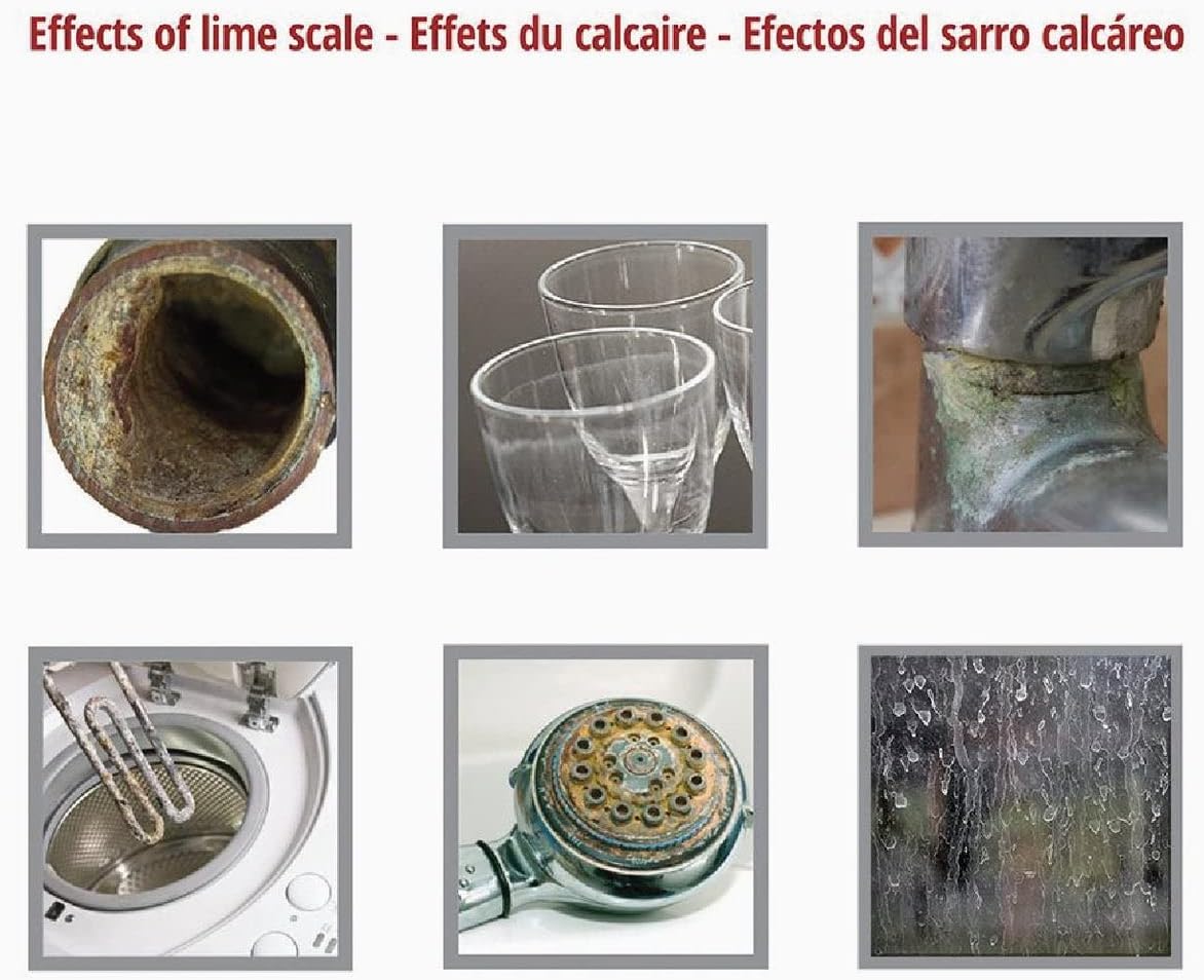 SCALESWEEPER Water Descaler | Electronic Water Conditioner Installs Where Water Enters Home to Protect Plumbing