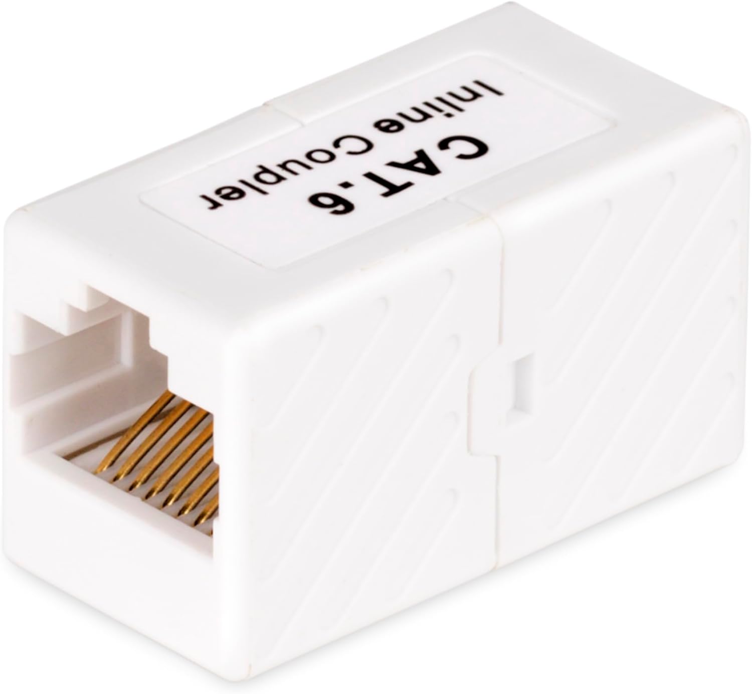 StarTech.com RJ45 Inline Cat6 Coupler, Female-to-Female (T568) Unshielded Ethernet Extension