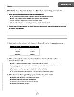 Scholastic News Leveled Informational Texts: Grade 4: High-Interest Passages Written in Three Levels With Comprehension