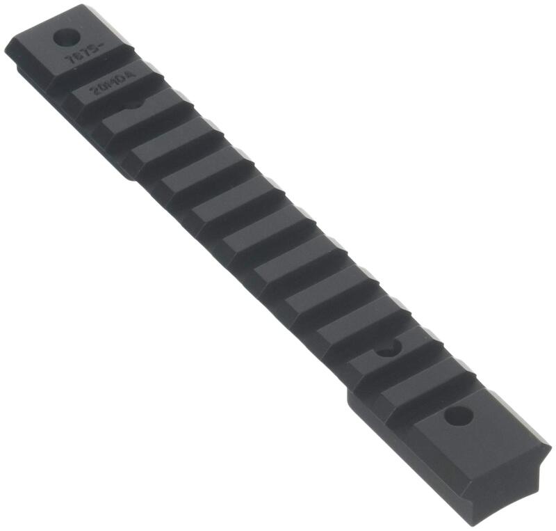 WARNE 7675-20MOA Winchester 70 SA Mountain Tech Tactical Rail, Tapered 6-48 Screws, 7075/T6 Aluminum