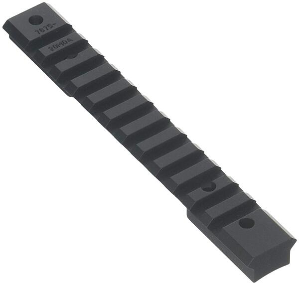 WARNE 7675-20MOA Winchester 70 SA Mountain Tech Tactical Rail, Tapered 6-48 Screws, 7075/T6 Aluminum