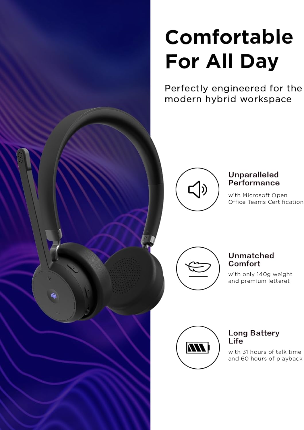 LENOVO Teams Certified Headset - Wired & Wireless