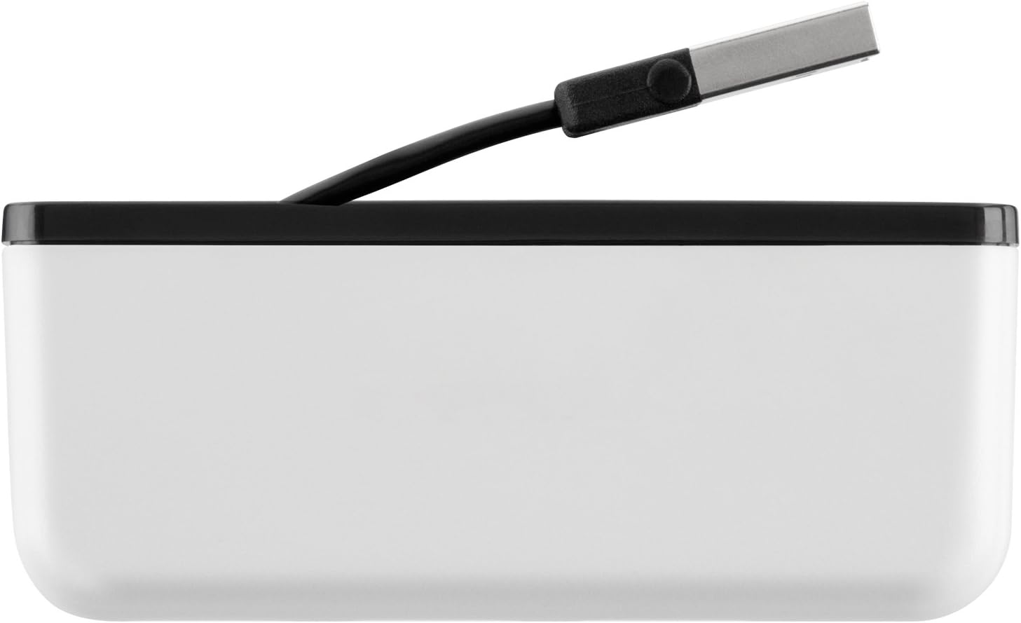 Belkin Travel 4-Port USB 2.0 Hub with Built-In Cable Management (White) 4-Port Travel