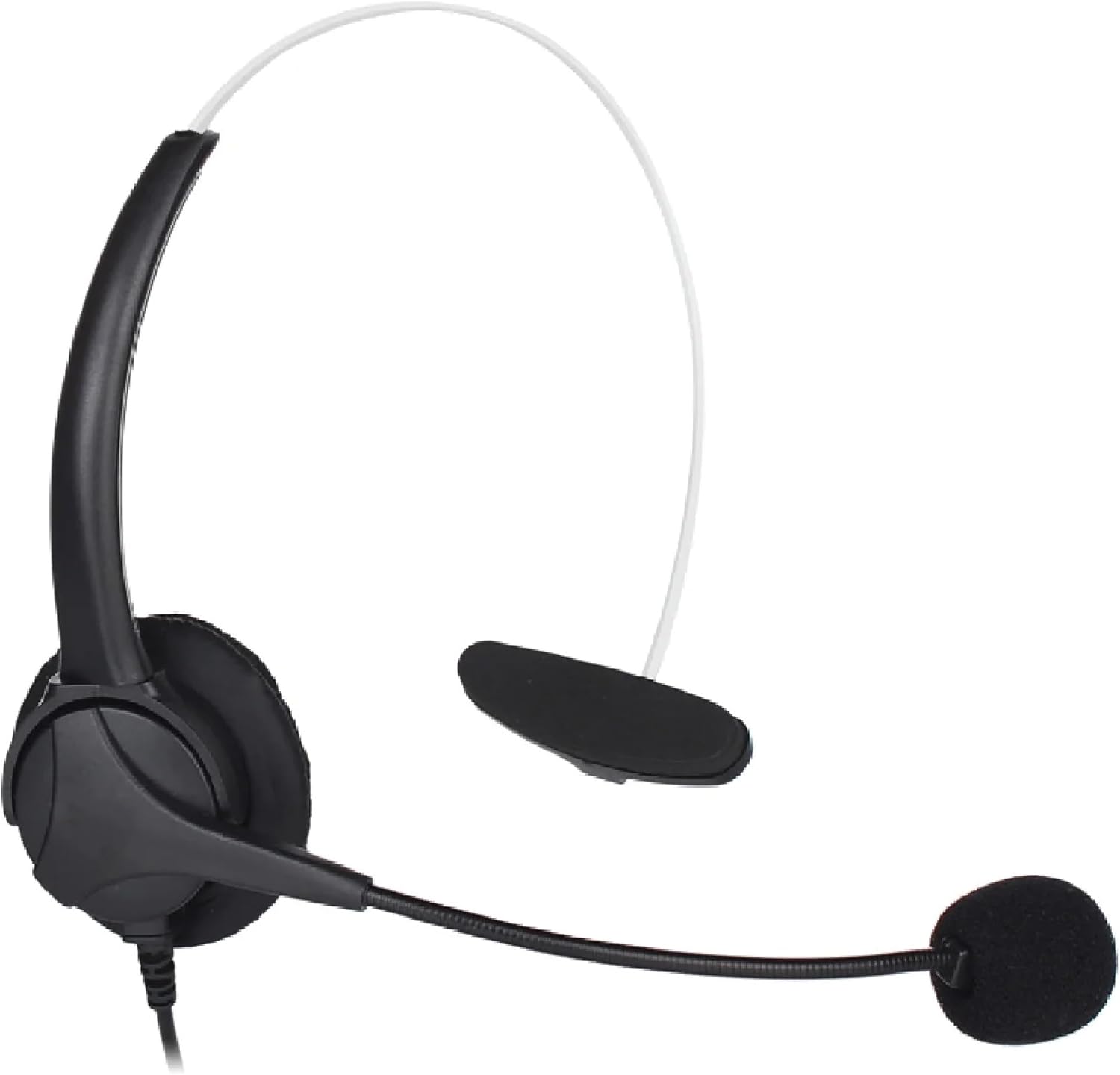 OTM Essentials Pro Headset, Noise-Canceling Headphones, On-Ear Design, in-Line Volume Control, Headset with Mic and USB