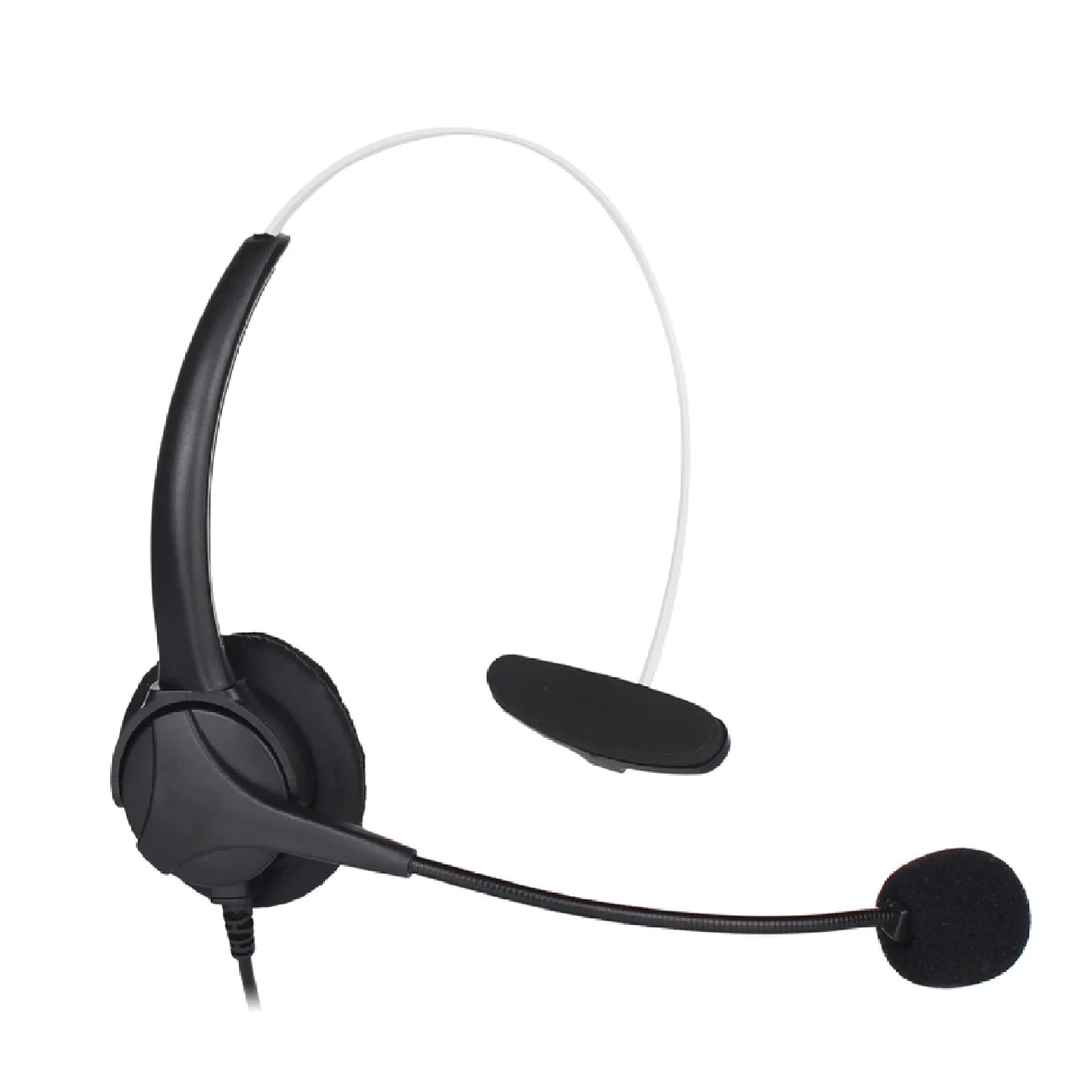 OTM Essentials Pro Headset, Noise-Canceling Headphones, On-Ear Design, in-Line Volume Control, Headset with Mic and USB
