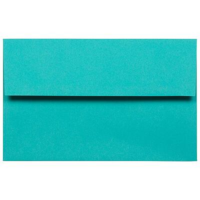 JAM PAPER Colored Recycled Booklet Invitation Envelopes with Gummed Closure