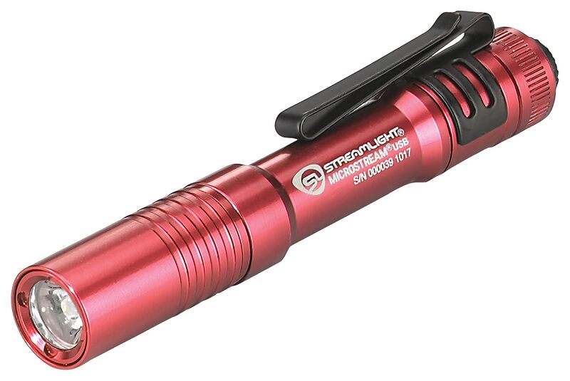 STREAMLIGHT MicroStream USB 250-Lumen Ultra-Compact Rechargeable Flashlight