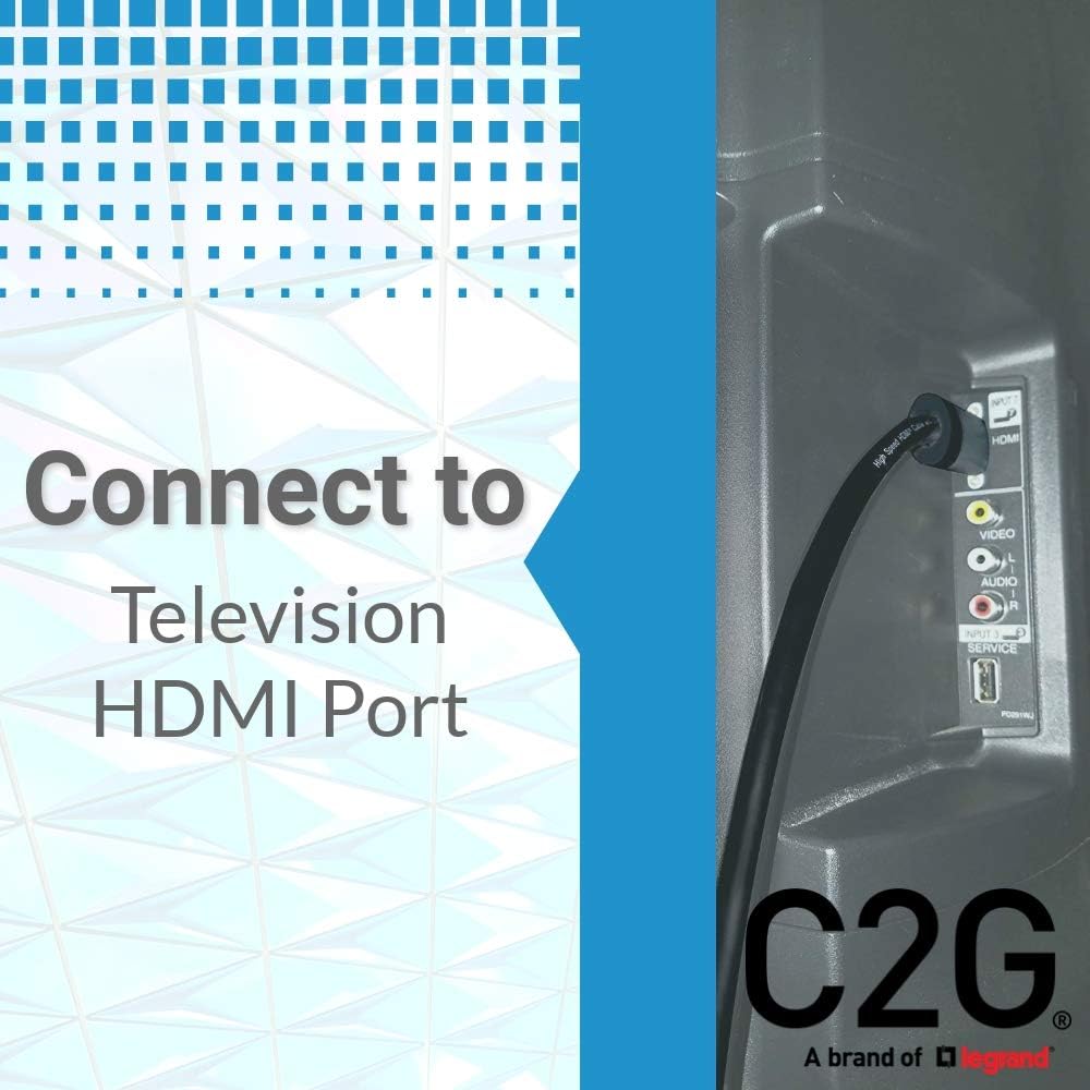C2G/Cables to Go 50634 Select Standard Speed HDMI Cable with Ethernet M/M - In-Wall CL2-Rated (35 Feet)