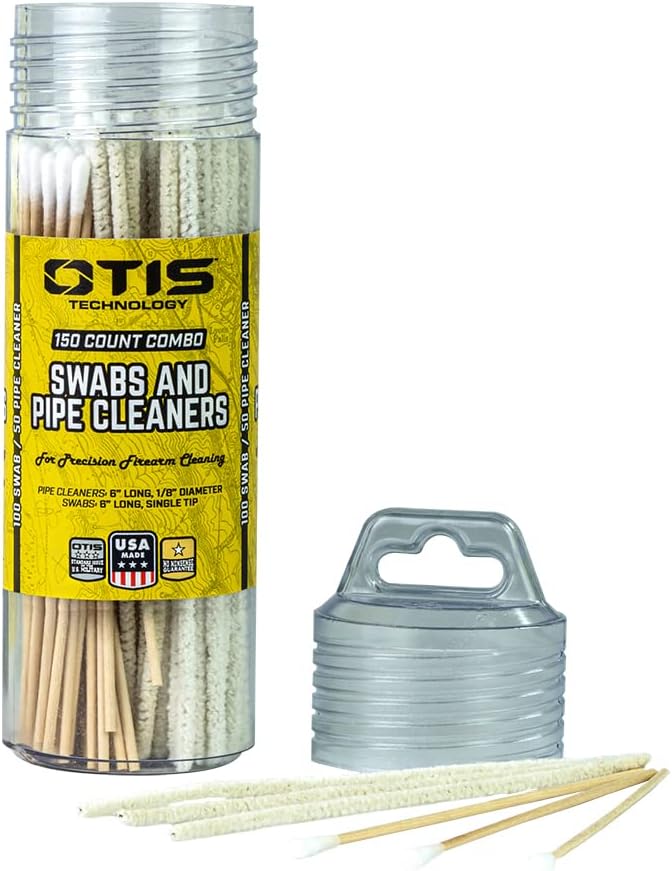 Otis Technology 100 Count Swabs / 50 Count Pipe Cleaners