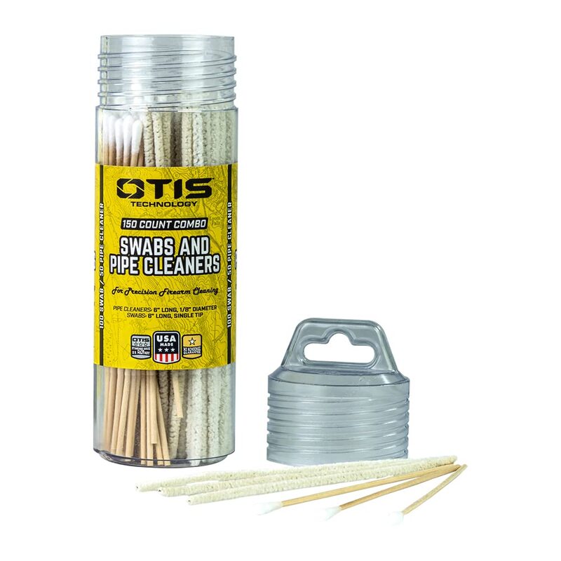 Otis Technology 100 Count Swabs / 50 Count Pipe Cleaners