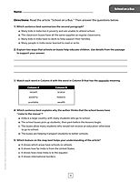 Scholastic News Leveled Informational Texts: Grade 4: High-Interest Passages Written in Three Levels With Comprehension