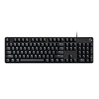 Logitech G413 SE Full-Size Mechanical Gaming Keyboard - Backlit Keyboard with Tactile Mechanical Switches, Anti-Ghosting, Compatible with Windows, macOS - Black Aluminum