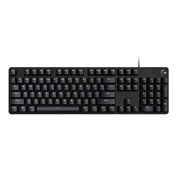 Logitech G413 SE Full-Size Mechanical Gaming Keyboard - Backlit Keyboard with Tactile Mechanical Switches, Anti-Ghosting, Compatible with Windows, macOS - Black Aluminum