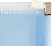 JAM PAPER Plastic Envelopes with Zip Closure