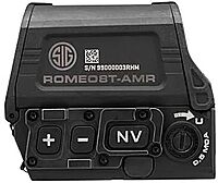 SIG SAUER ROMEO8T-AMR Red Dot Sight SOR8T101 | 1x40mm QBCD 2.0 MSAR Reticle | Ultra-Durable Waterproof Tactical Optic