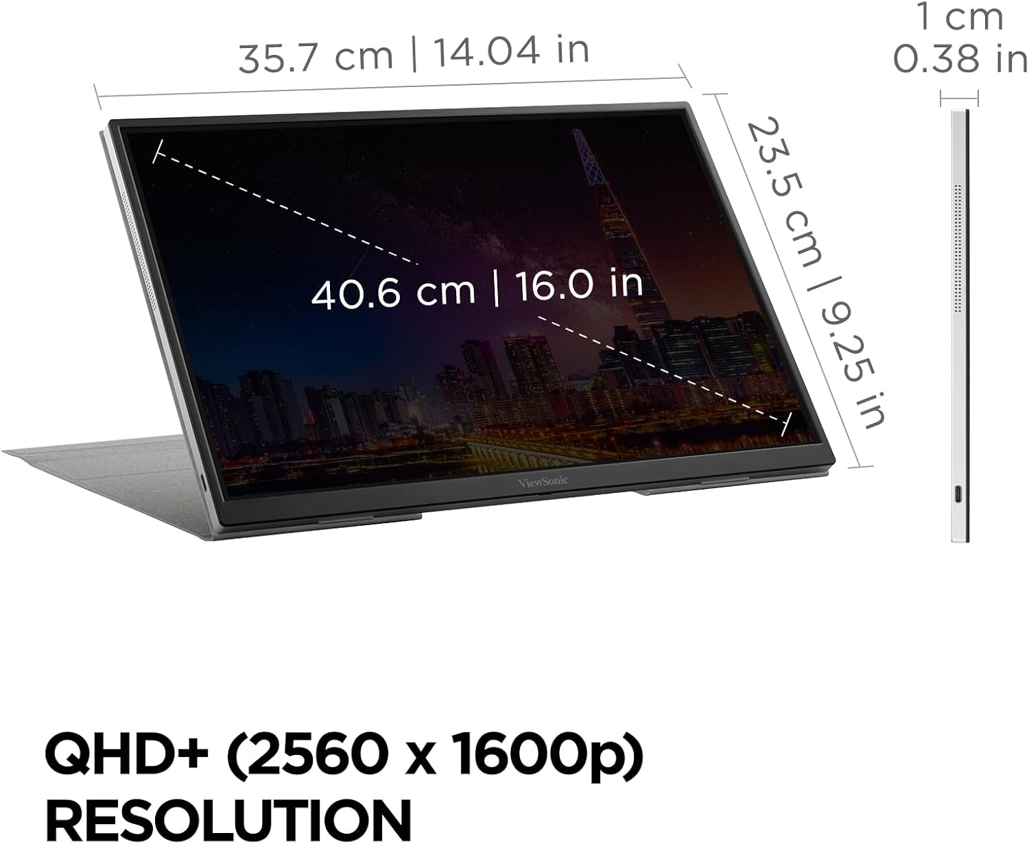 VIEWSONIC IPS Monitor with USB-C Power Delivery