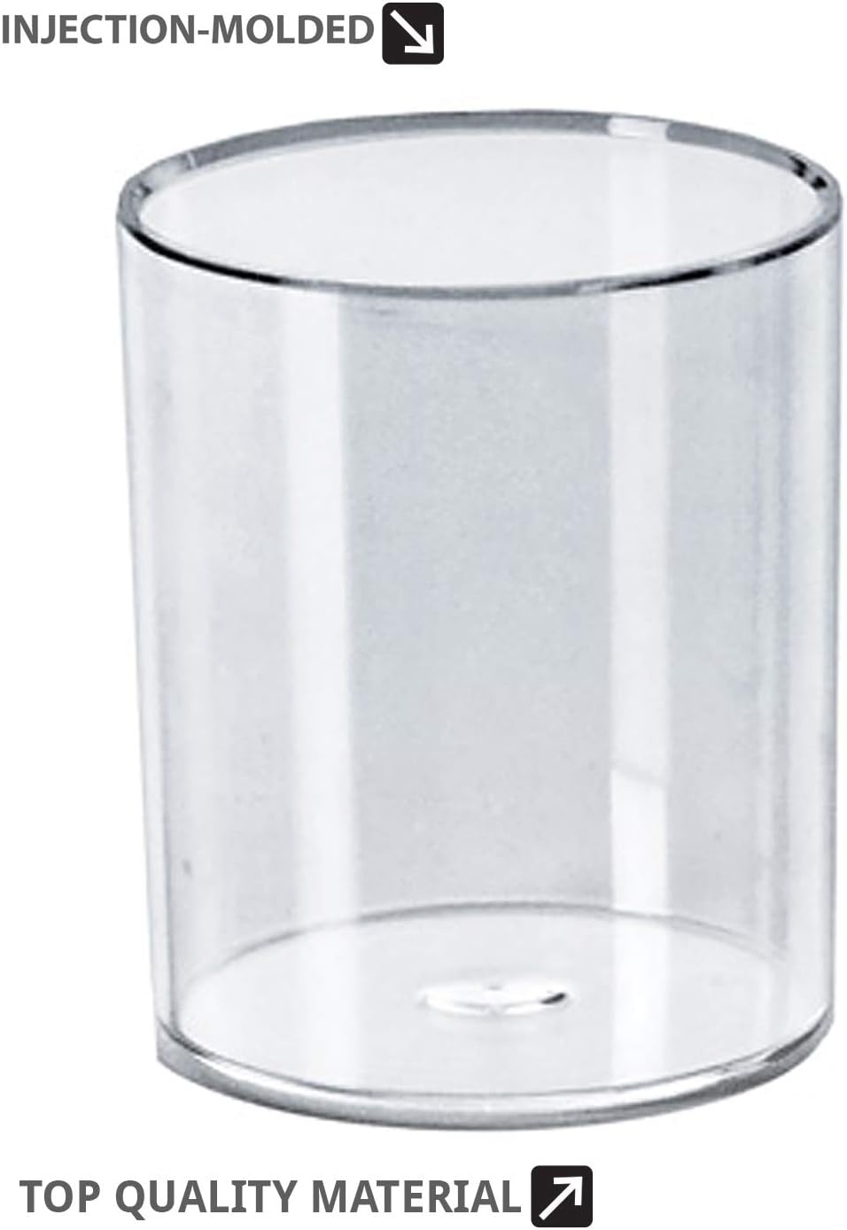 Azar Displays 224055 2.5" Diameter Cup Display (Pack of 20) Single Cup (20 PK)