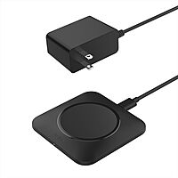 Belkin BoostCharge Pro 15W Universal Easy Align Wireless Charging Pad, Fast Qi Charger, Large Charging Pad for Apple iPhone