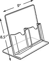 AZAR DISPLAYS Slant-Back Brochure Holders