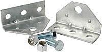 CE Smith - 10205GA Swivel Bracket Kit - Sturdy, Galvanized Boating Hardware - Silver