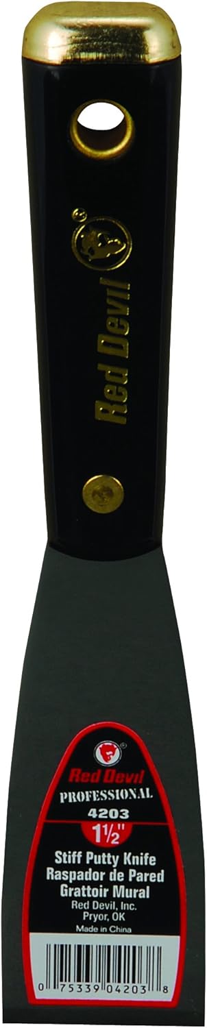 Red Devil 4203 1.5" Stiff Putty Knife