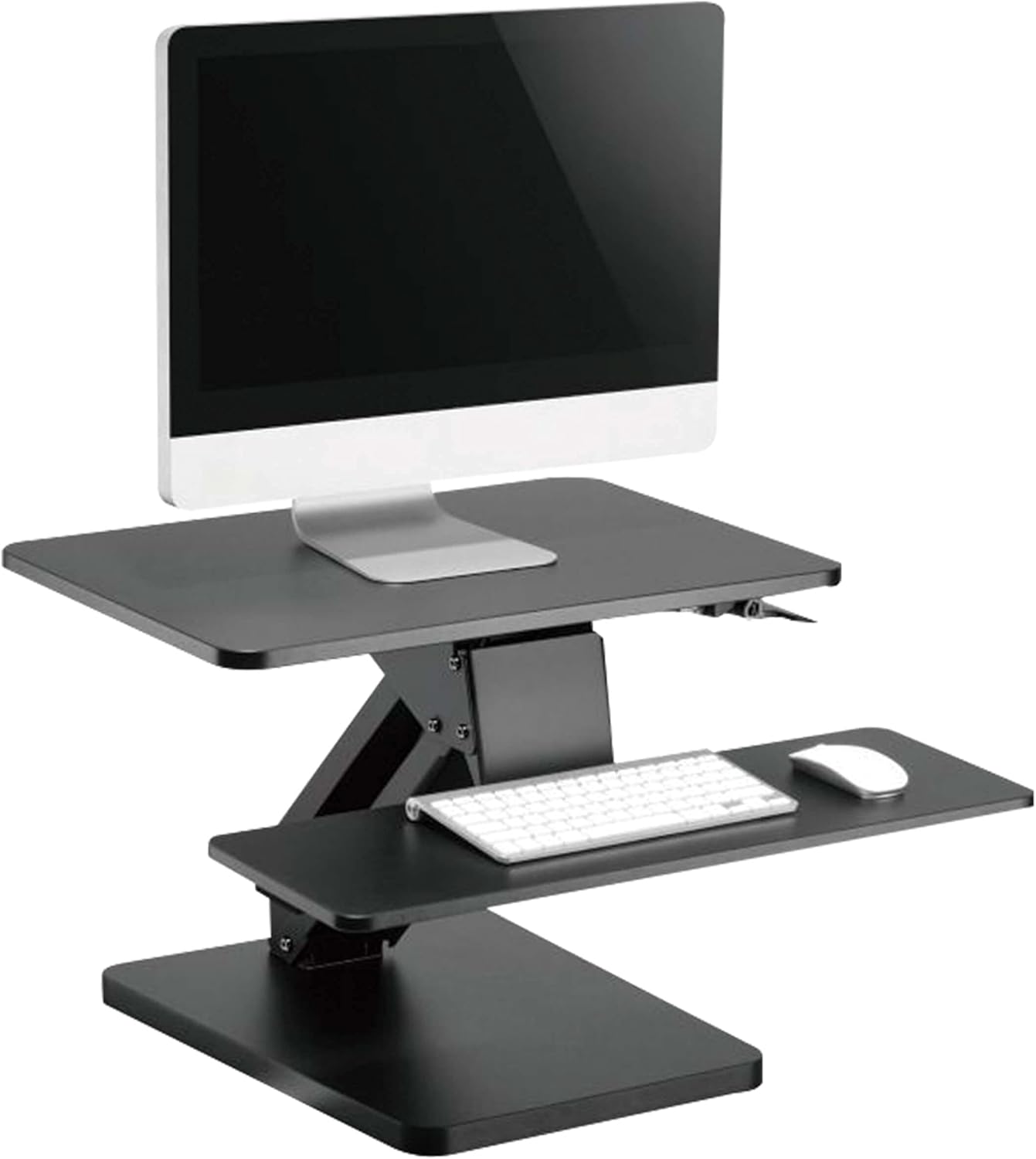 Tripp Lite Safe-IT Sit Stand Desk Converter Desktop Workstation, 23.6 x 15.7 inch Monitor or Laptop Surface