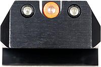 NIGHT FISION Standard Height Perfect Dot Tritium Night Sight Set for 1911