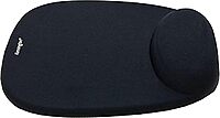 Kensington Comfort Gel Mouse Pad with Wrist Rest - Black (K62386AM)