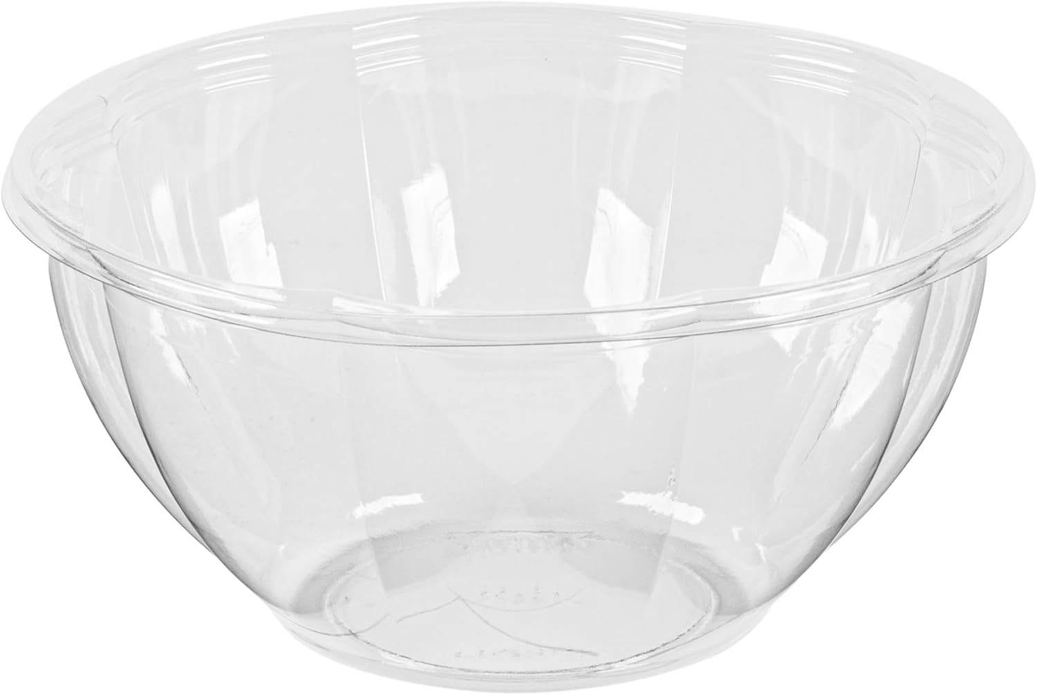 STALKMARKET Jaya 100% Compostable Clear PLA Salad Bowls & Lids