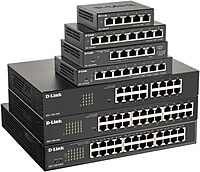D-Link 8-Port Gigabit Smart Managed PoE+ Switch | 8 PoE+ Ports (64W) |L2| VLANs| Cable Diagnostics | Web Managed | Desktop | Fanless| NDAA Compliant | Lifetime Protection (DGS-1100-08PV2)