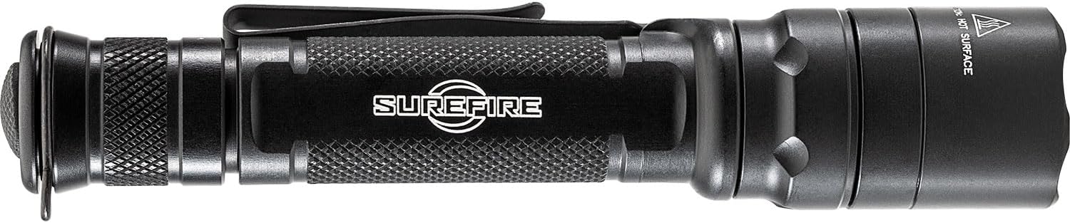 SureFire EDCL2-T Handhelds/Everyday Carry Light, Black, 1,200 Lumen, Pack of 1 Light 1,200 Lumen