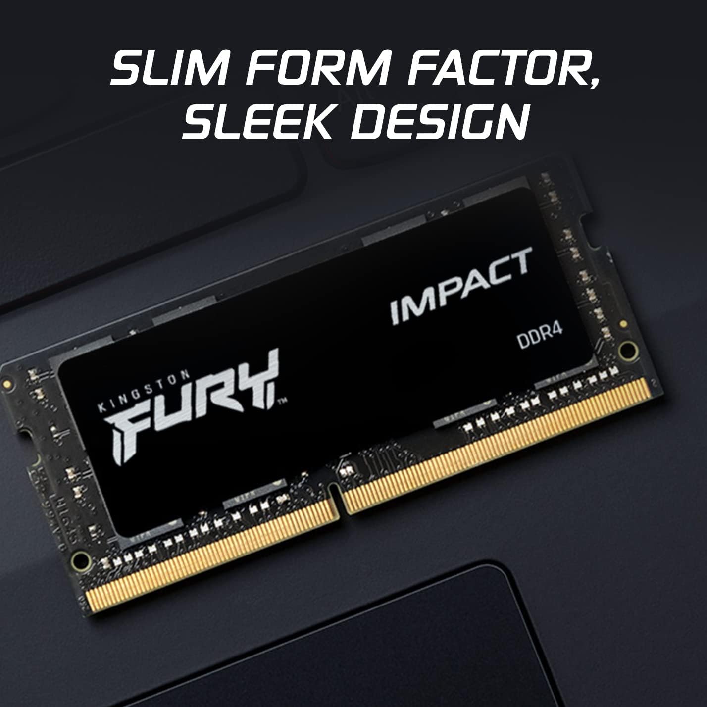 Kingston FURY Impact DDR4 3200MT/s CL20 SODIMM Laptop Memory
