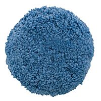 Presta Blue Blended Wool Medium Cutting Pad - 9" Screw-On Pad