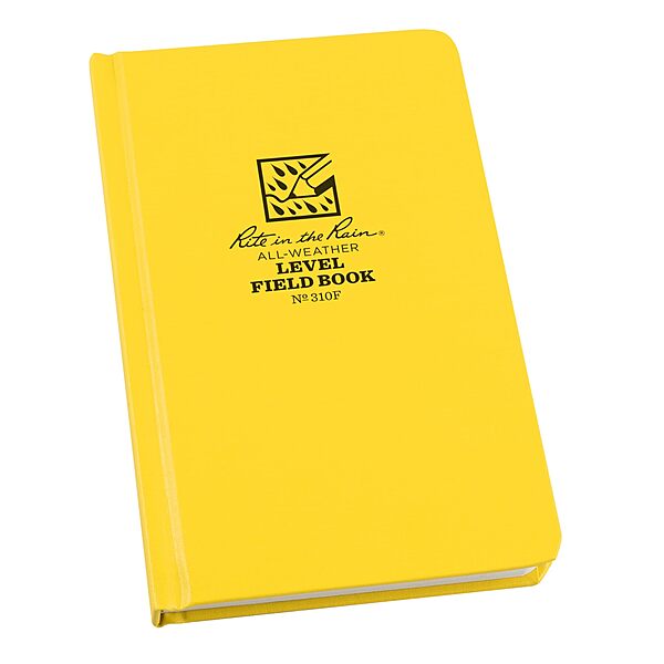 RITE IN THE RAIN Weatherproof Hard Cover Notebook, 4.75" x 7.5"