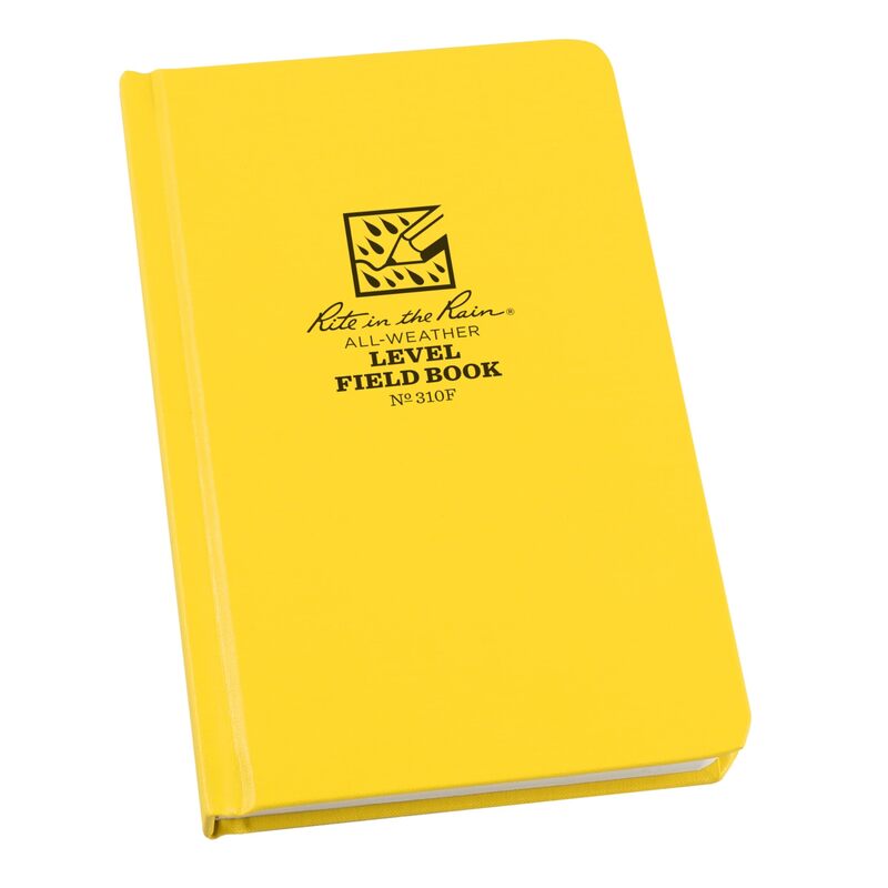 RITE IN THE RAIN Weatherproof Hard Cover Notebook, 4.75" x 7.5"
