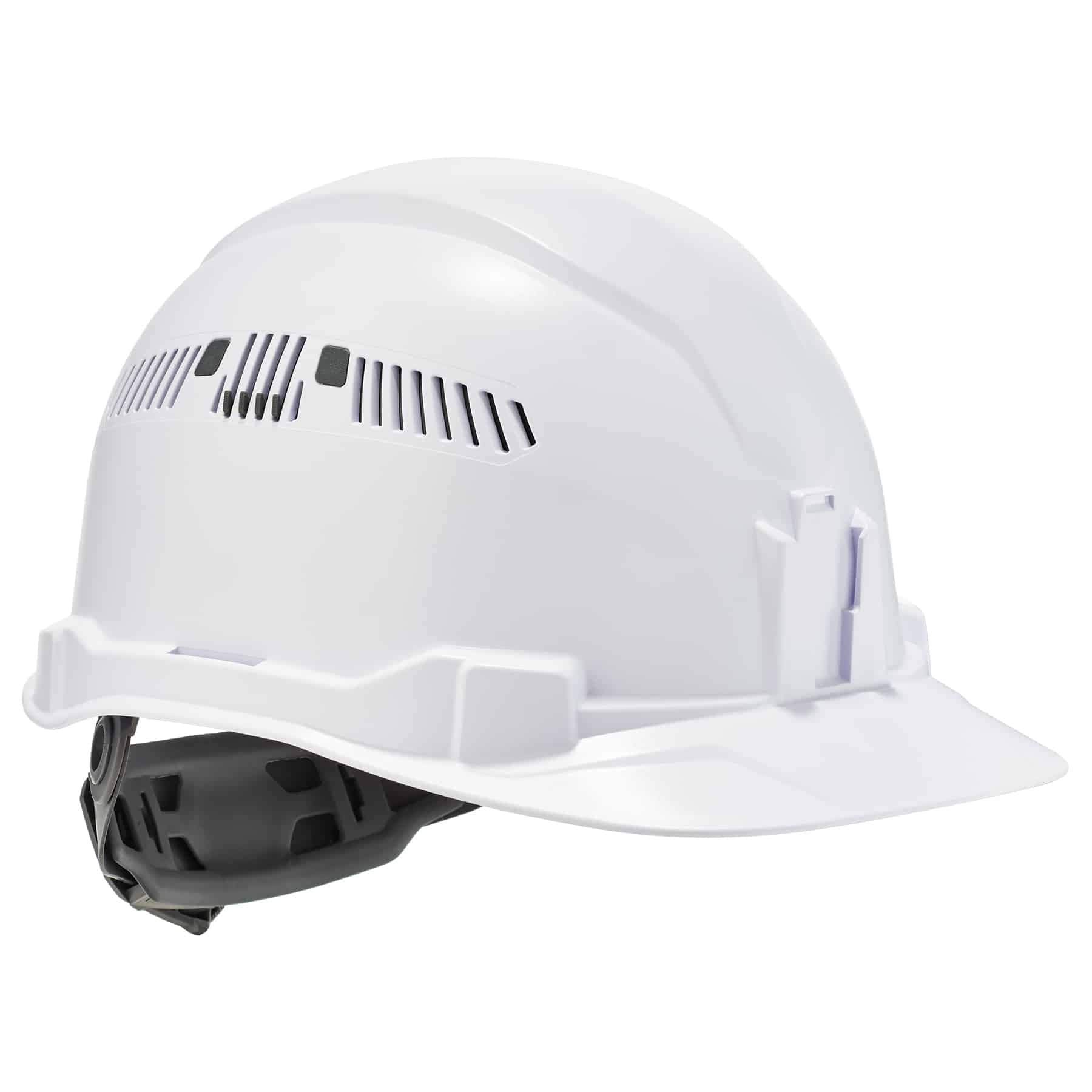 ERGODYNE Skullerz Vented Cap-Style Hard Hat, Ratchet Suspension, Class C