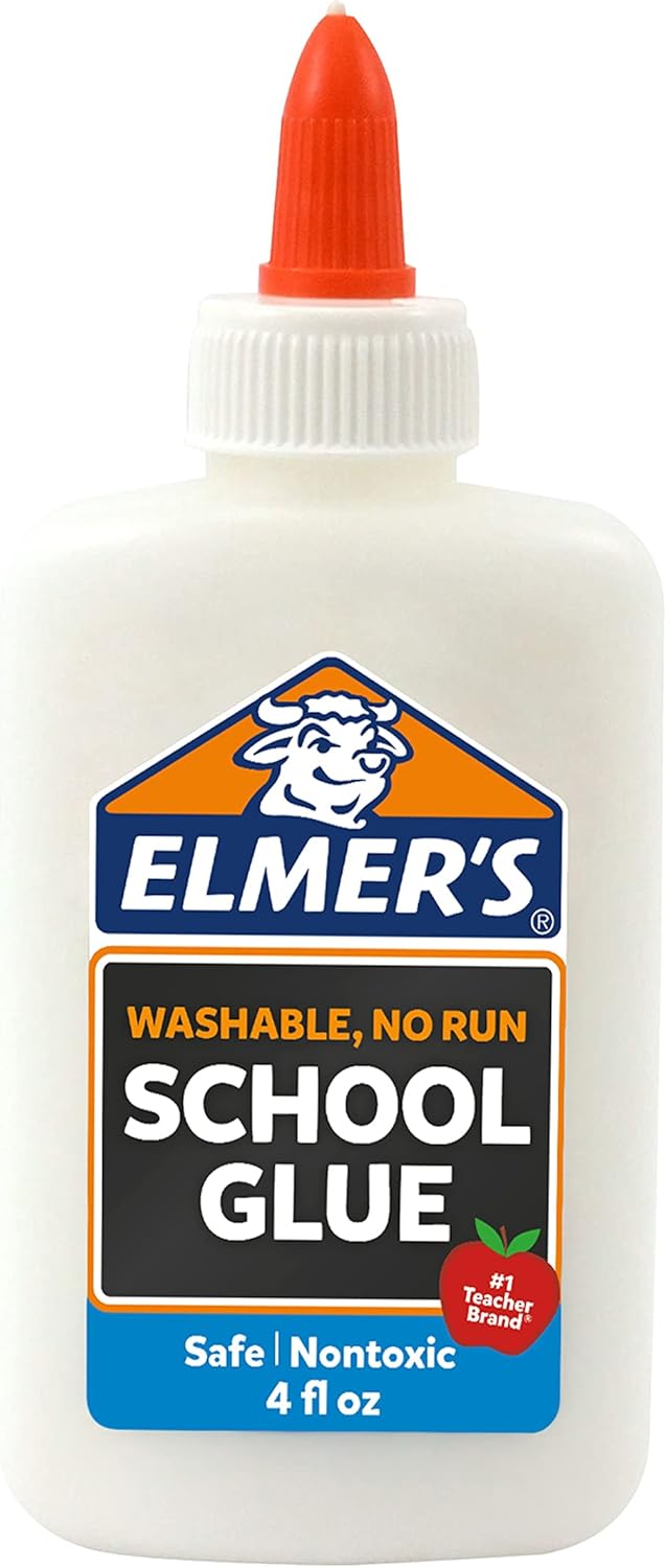 Elmer's Liquid School Glue, Washable, 4 oz
