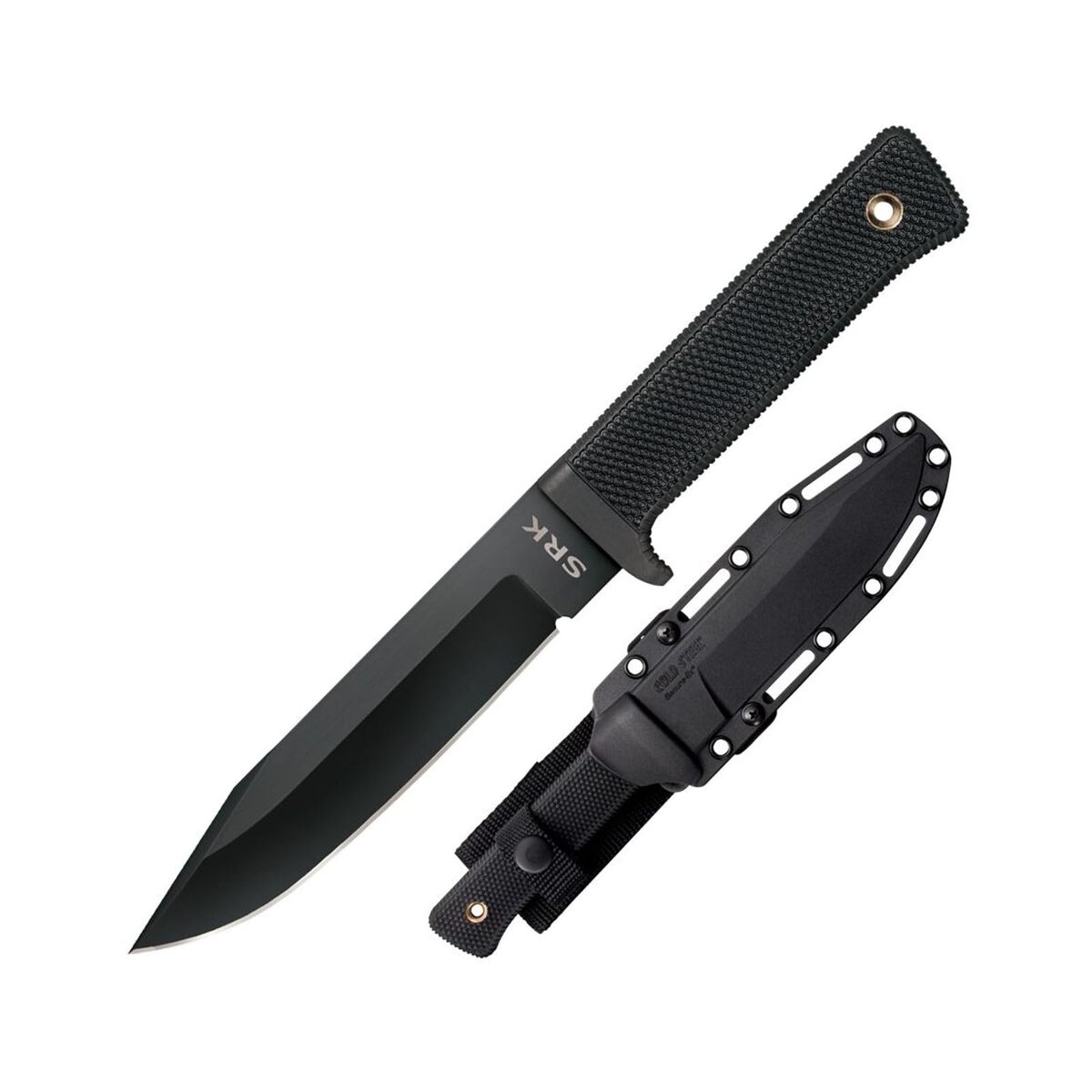 COLD STEEL SRK Tactical Fixed Blade Knife w/Secure-Ex Sheath