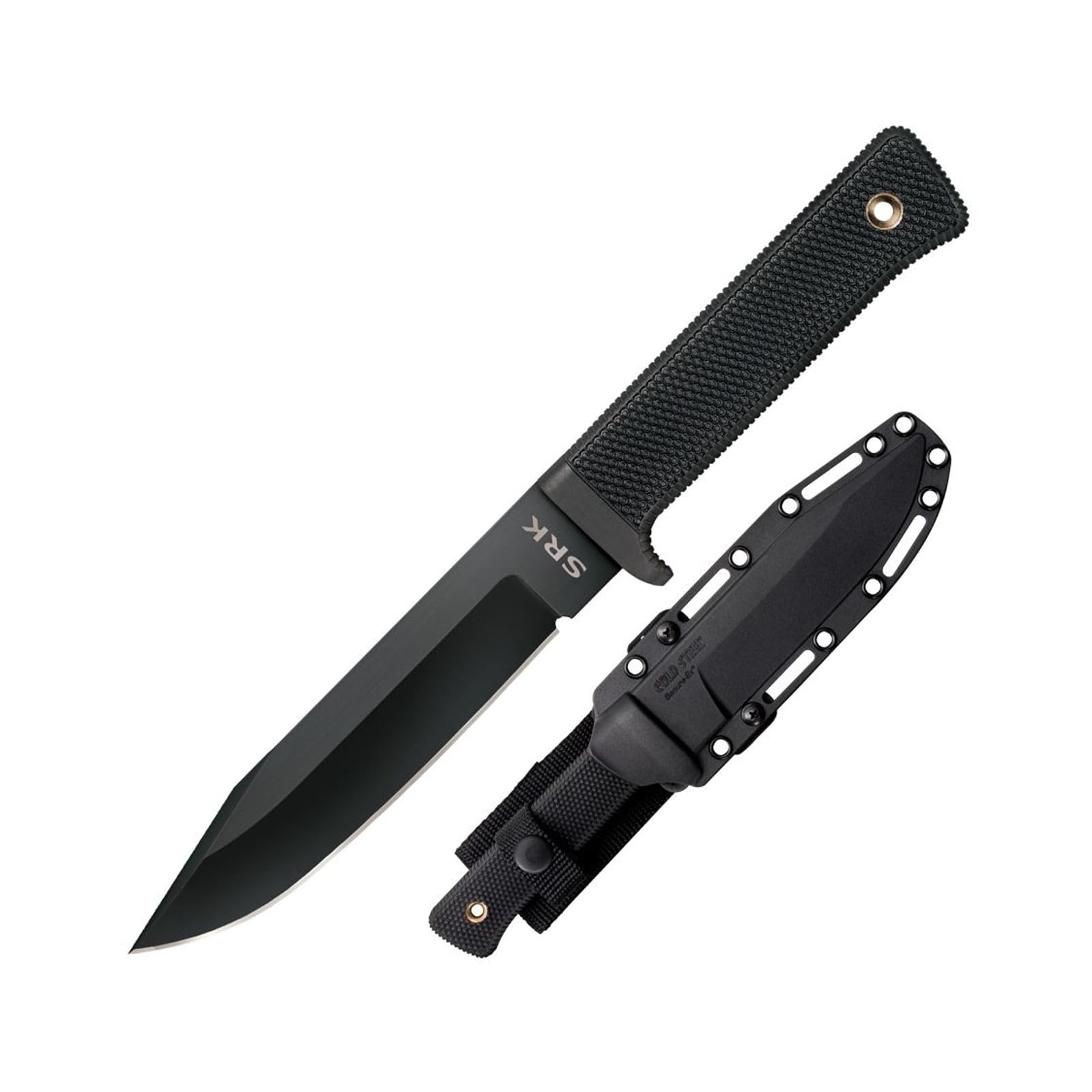 COLD STEEL SRK Tactical Fixed Blade Knife w/Secure-Ex Sheath