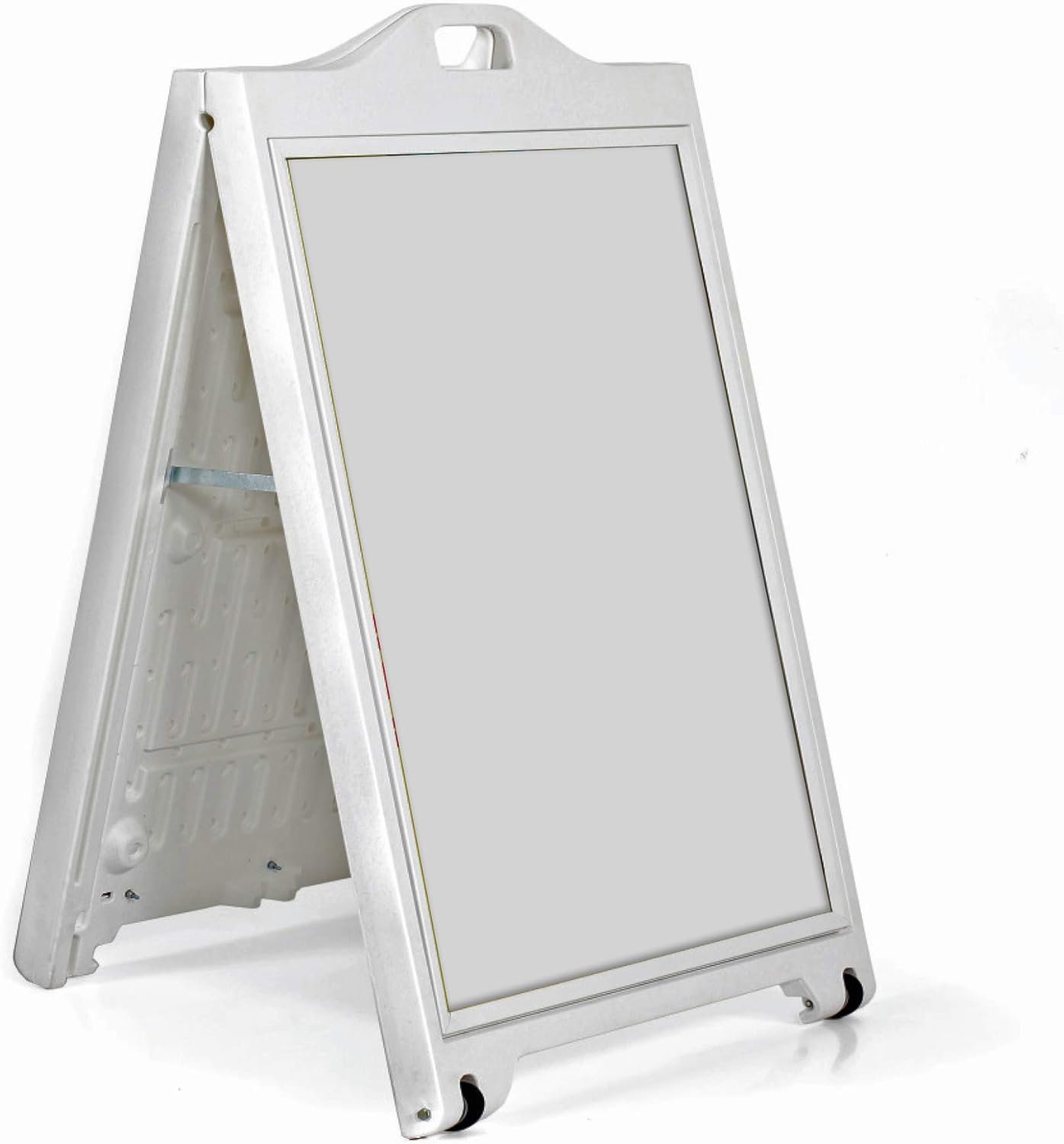 AZAR DISPLAYS Double-Sided Sidewalk A-Frame Sign w/Protective Lens