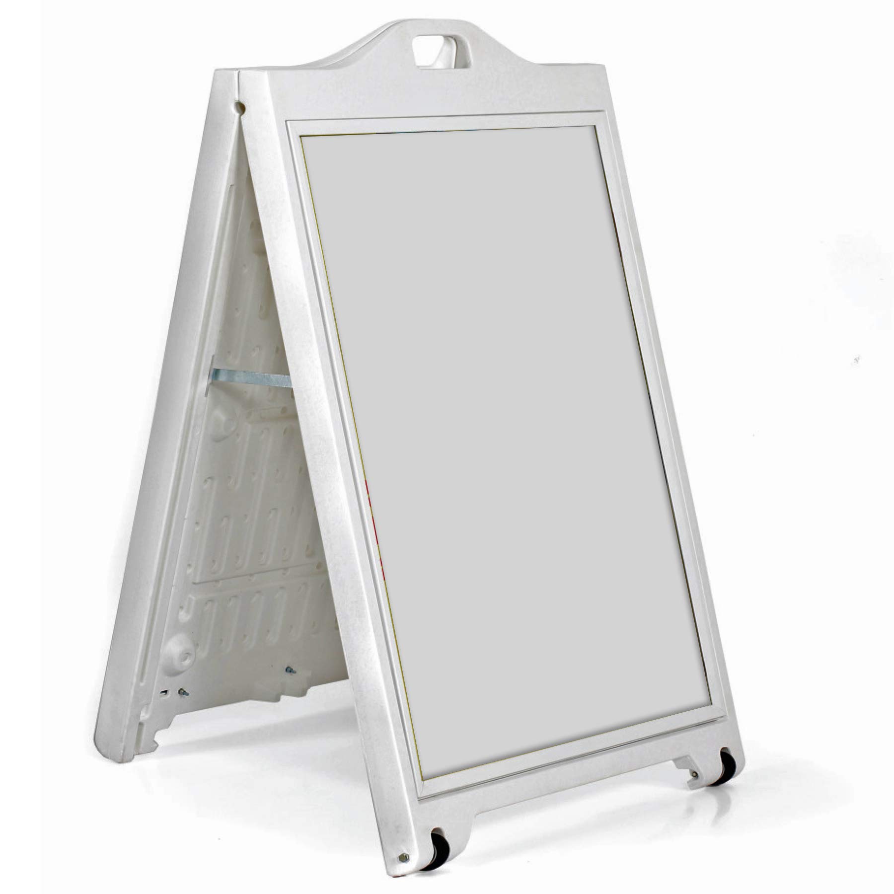 AZAR DISPLAYS Double-Sided Sidewalk A-Frame Sign w/Protective Lens
