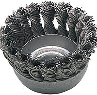 PFERD MILWAUKEE 697940822207 Wire Cup Brush for Mini-Grinder - Diameter: 2-3/4" - Pack of 2