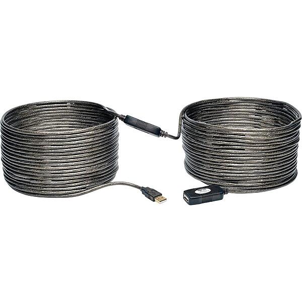 Tripp Lite USB 2.0 Hi-Speed Active Extension Repeater Cable (A M/F) 20 Meter (65-ft.) (U026-20M)