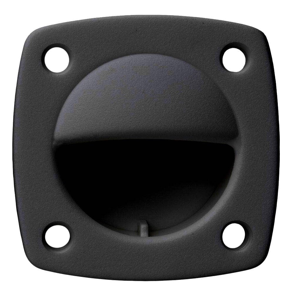 Whitecap 3360BC Nylon Flush Pull - 2-1/4", Black