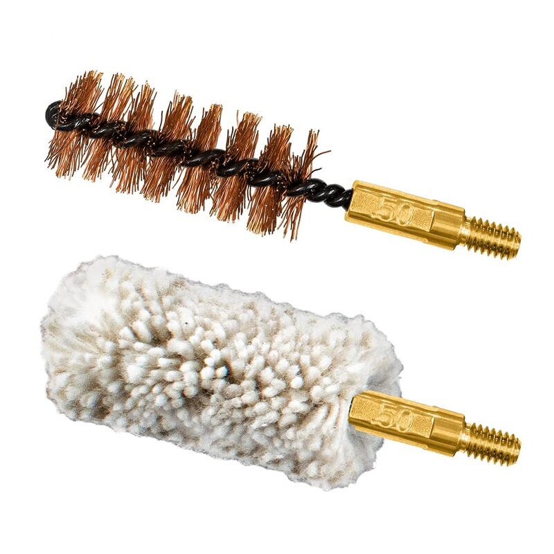 Otis - New - 12.7MM/.50 Caliber 1 Brush and 1 Mop Combo Pack