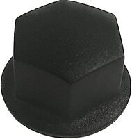 Uflex M12 Black Wheel Nut