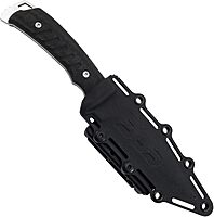 SOG Pillar Fixed Blade Knife- Full Tang 5 Inch S35VN Steel Blade Survival Knife, w/ Linen Micarta Handle and Kydex Sheath