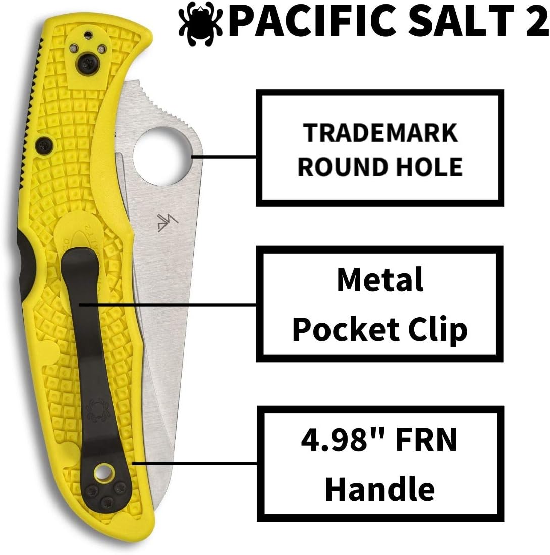 Spyderco Pacific Salt 2 Lightweight Folding Knife